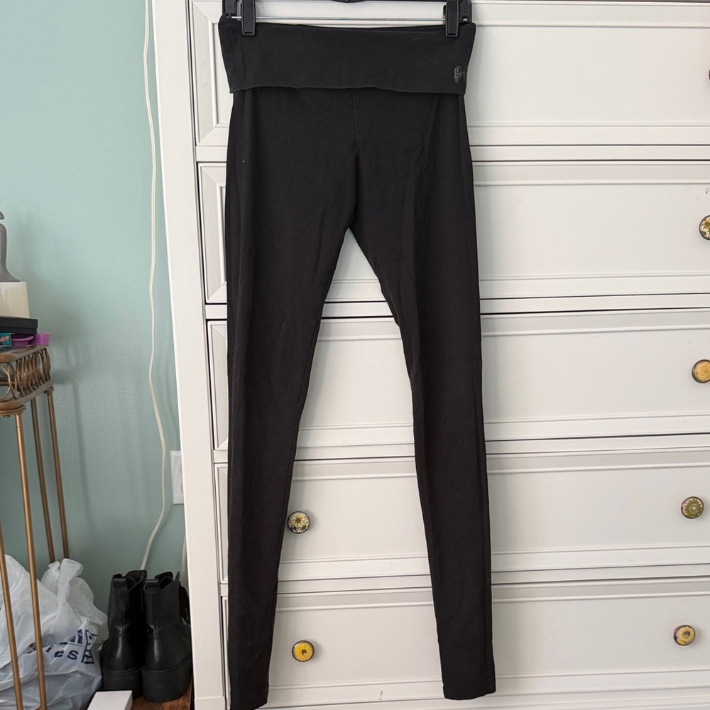 Vintage Y2K Victoria’s Secret fold-over full length leggings